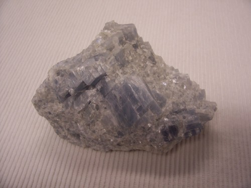 Calcite variety Blue. Riverside Quarry, Riverside County, California, USA.