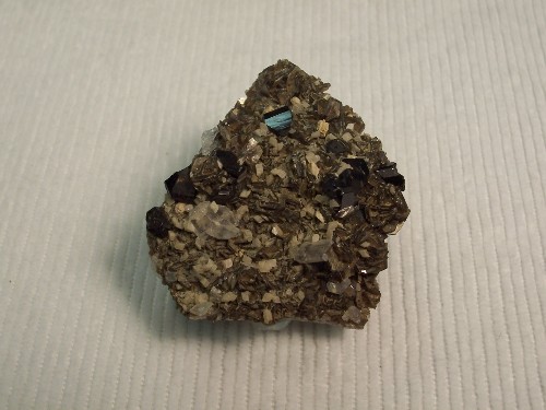 SOLD - Cassiterite w/ Zinnwaldite. Tae Wha Mine, South Korea.