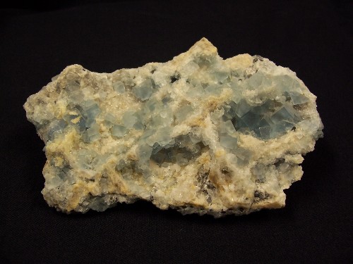 Fluorite w/ galena. Royal Flush Mine, Bingham, New Mexico, USA.
