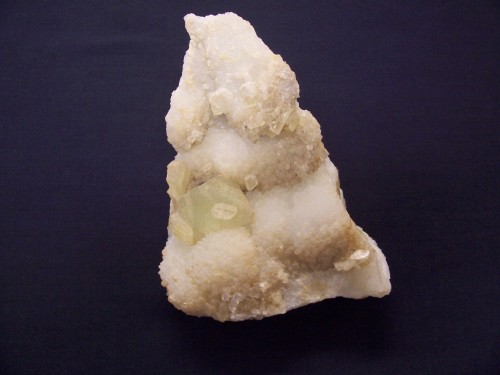 Fluorite w/ quartz & barite.  Rock Candy Mine, Grand Forks, B.C., Canada.