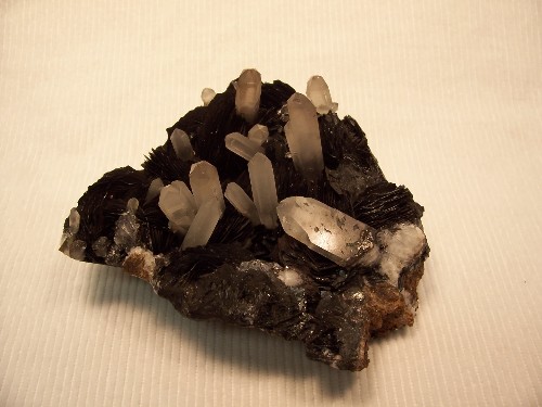 Hematite with Quartz. Shangping Zhen, Longchuan County, Guangdong Province, China.