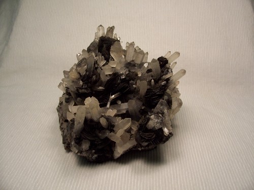 Hematite with Quartz. Shangping Zhen, Longchuan County, Guangdong Province, China.