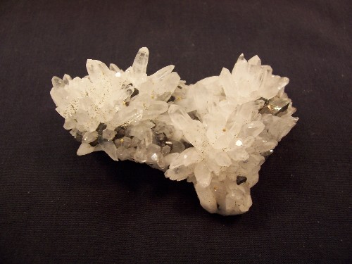 Quartz w/ Arsenopyrite. Bluebell Mine, Riondel, B.C., Canada.