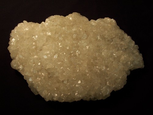 Calcite with Mottramite. Tsumeb, Namibia.